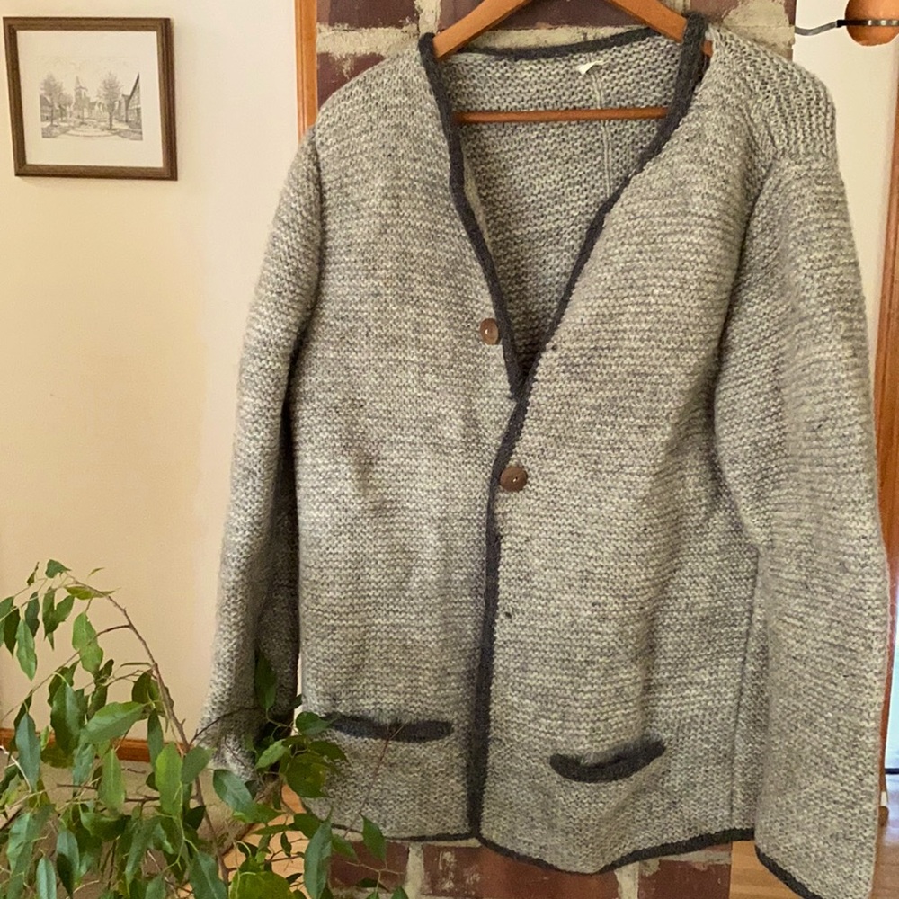 Real wool jacket- Uni-sex